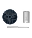 BROCA DE TUNGSTENO 33mm EN JUEGO (3 PZS) BREMEN® (7926)