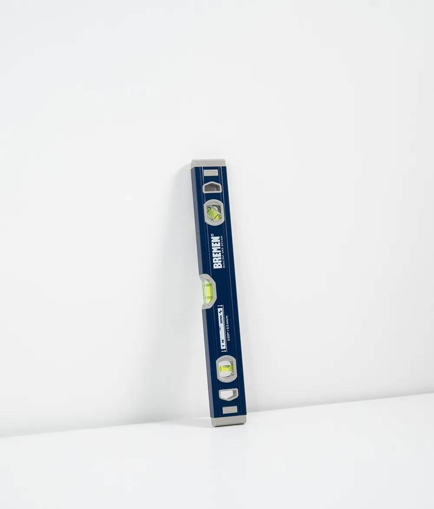 NIVEL ALUMINIO PROFESIONAL 3 GOTAS IMANTADO 400mm BREMEN® (7998)