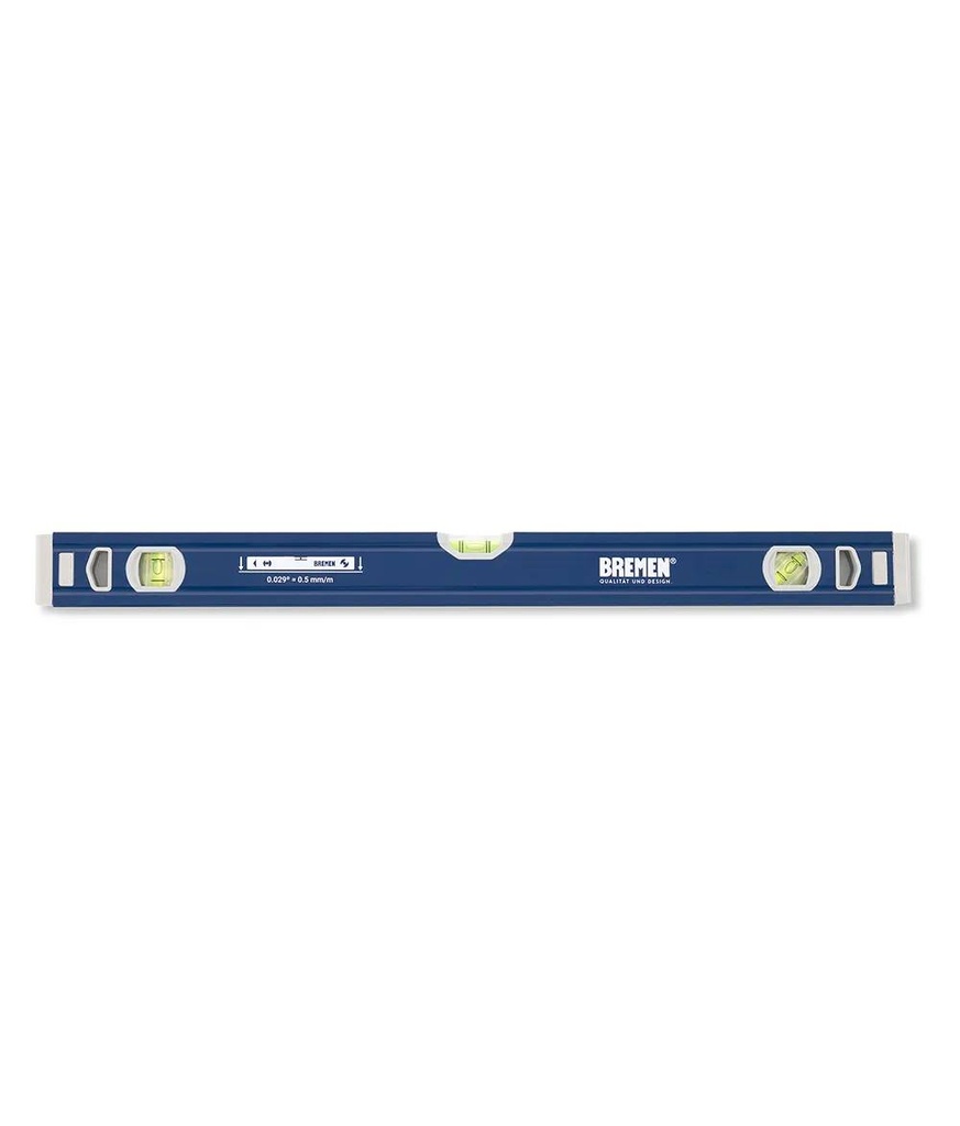 NIVEL ALUMINIO PROFESIONAL 3 GOTAS IMANTADO 600mm BREMEN® (7999)