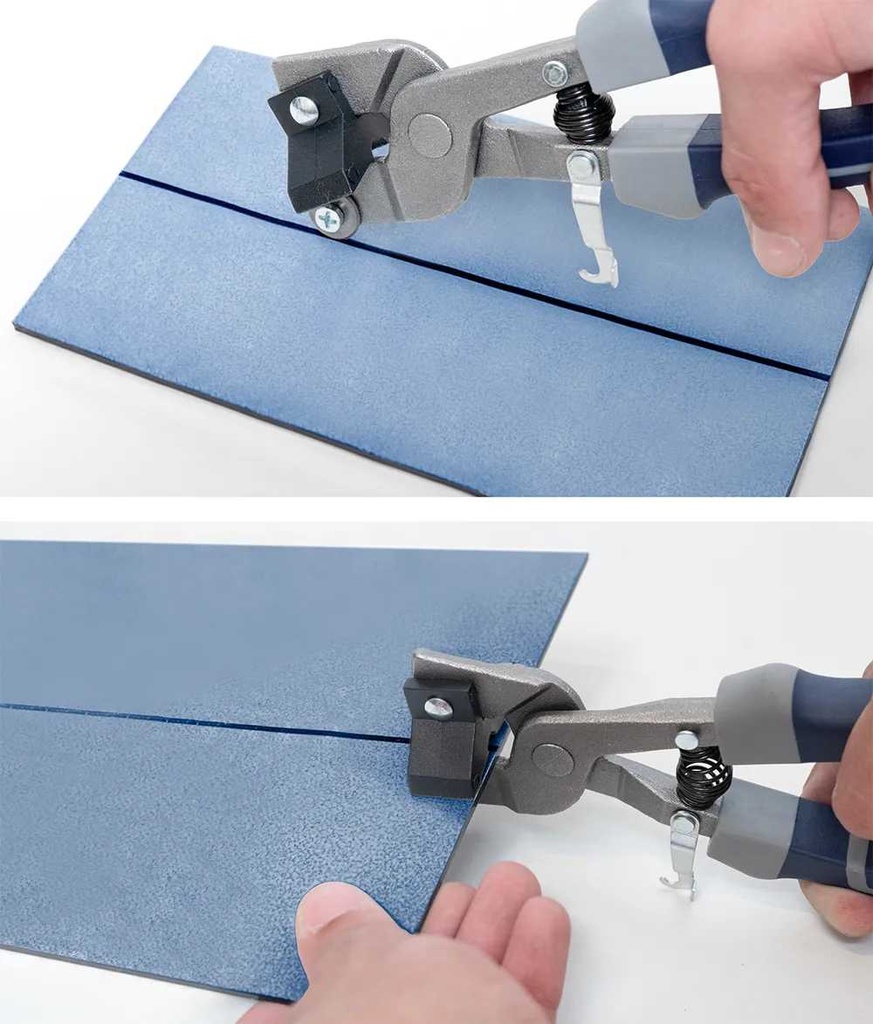 PINZA CORTA CERAMICO CON RUEDA DE TUNGSTENO 8" BREMEN® (7837)