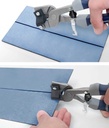 PINZA CORTA CERAMICO CON RUEDA DE TUNGSTENO 8" BREMEN® (7837)