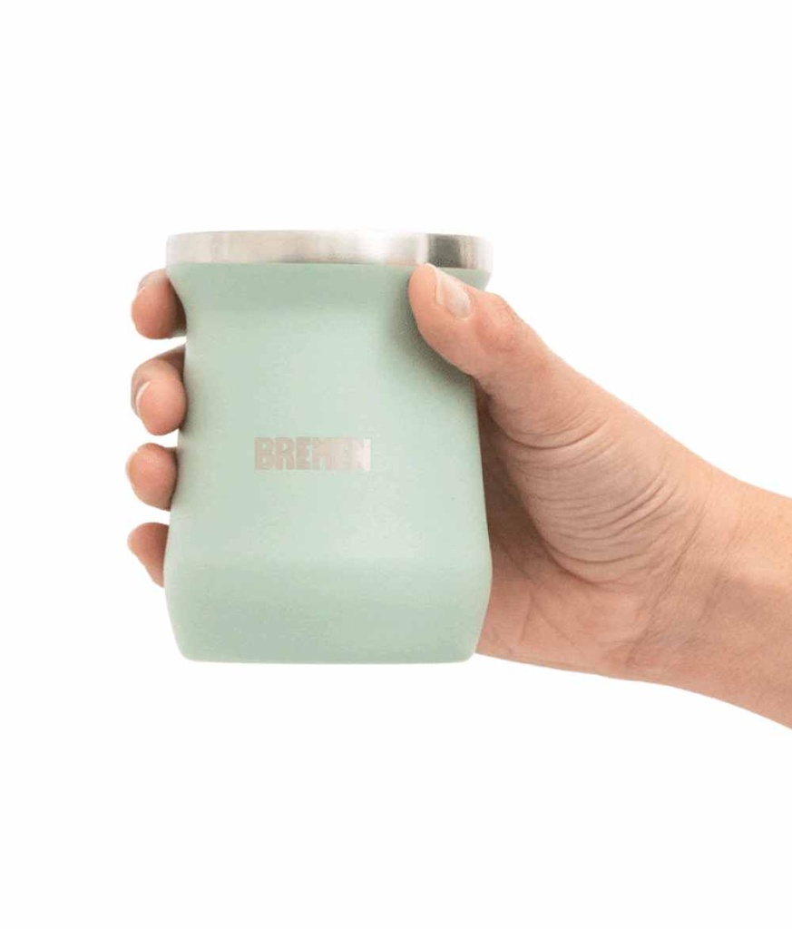 MATE ACERO INOXIDABLE 300 ML GRIS BREMEN (7743)