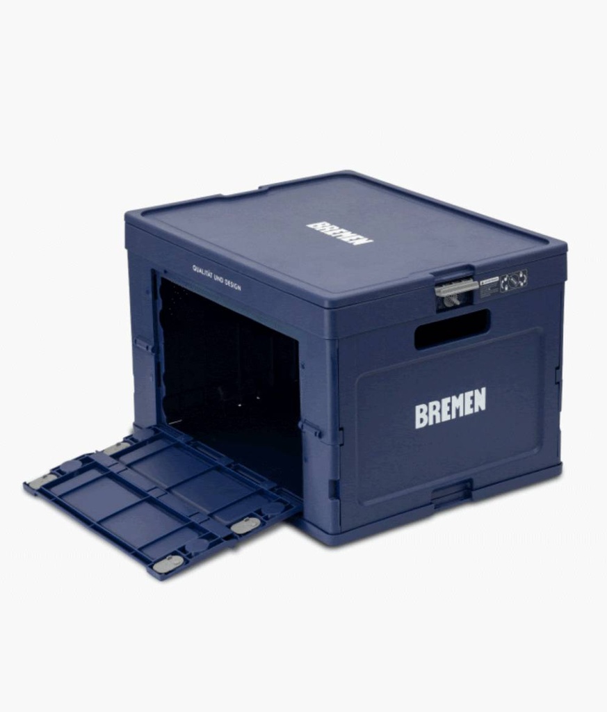 CAJON PLEGABLE CON TAPA 20KG/47L BREMEN® (8636)