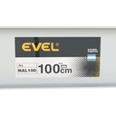 NIVEL  100 cm. ALUMINIO ANONIZADO EVEL