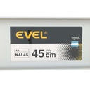 NIVEL  45 cm. ALUMINIO ANONIZADO EVEL