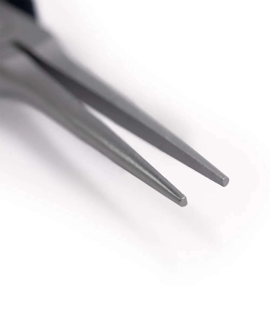 PINZA MEDIA CAÑA AGUJA ELECTRONICA 5” BREMEN® (6571)