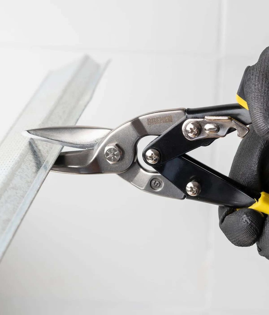 TIJERA AVIACION RECTA AMARILLO BREMEN® (2909)