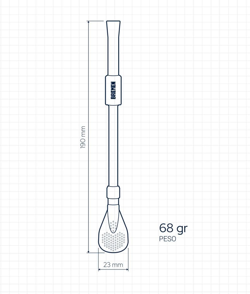 BOMBILLA CUCHARA BREMEN® (8504)