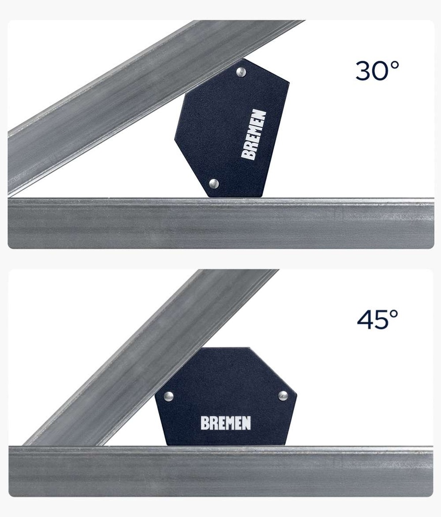 SOPORTE MAGNÉTICO (HEXAGONAL) para SOLDAR (11kg/25lb) BREMEN® (8490)