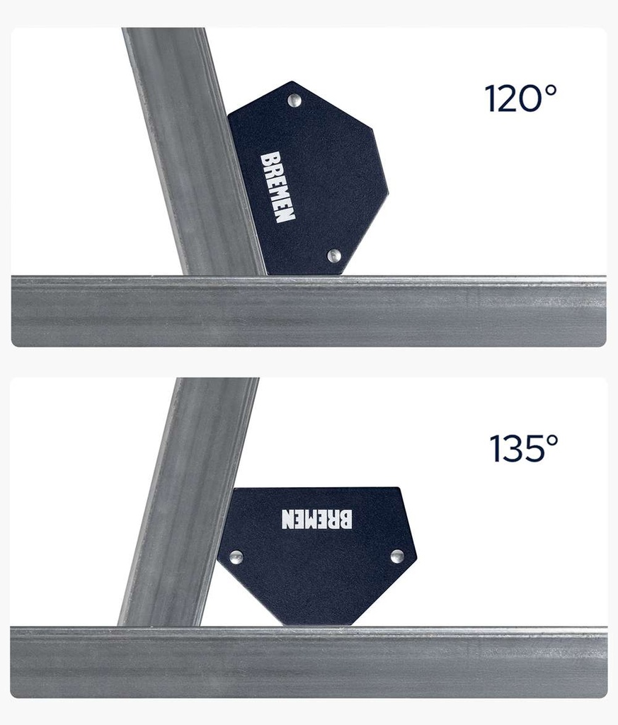 SOPORTE MAGNÉTICO (HEXAGONAL) para SOLDAR (11kg/25lb) BREMEN® (8490)