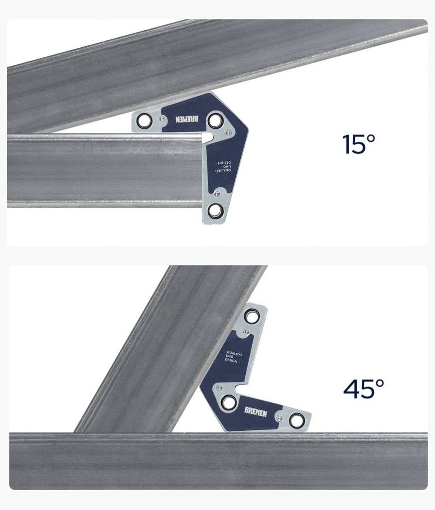 SOPORTE MAGNÉTICO (MULTIANGULO) para SOLDAR (7kg/15lb) BREMEN® (8492)