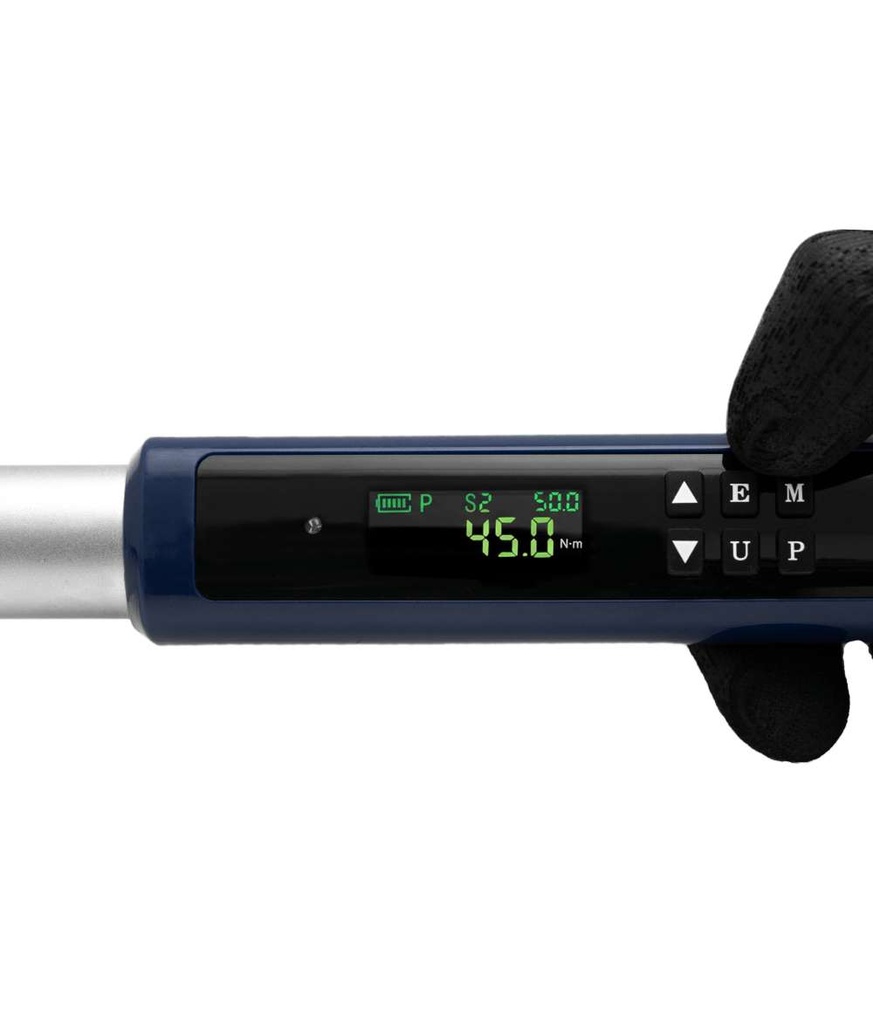 TORQUIMETRO DIGITAL Enc. 1/4" 1,5 - 30 Nm L 403 mm BREMEN® (8499)