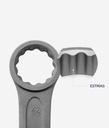 LLAVE  DE GOLPE ESTRIADA RECTA  95mm BREMEN® (8541)