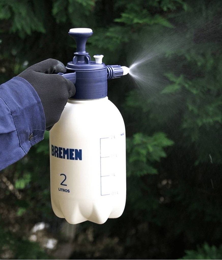 PULVERIZADOR ROCIADOR MANUAL 2 Lts BREMEN® (8326)