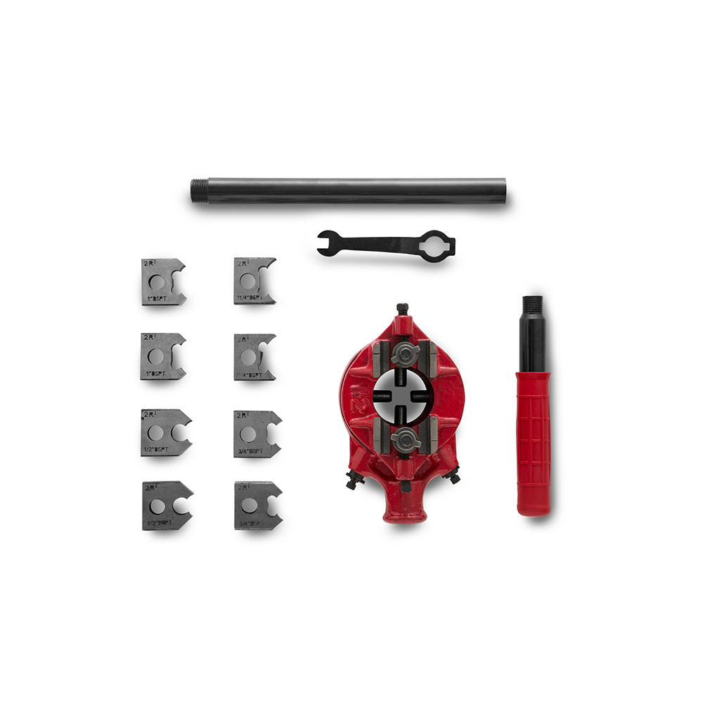 TERRAJA con CRIQUE 1/2 a 1-1/4" para CAÑO GALVANIZADO BREMEN® (7180)