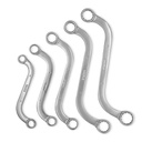 LLAVE ESTRIADA CURVA TIPO "S" 5 Pz. BREMEN® (7779)