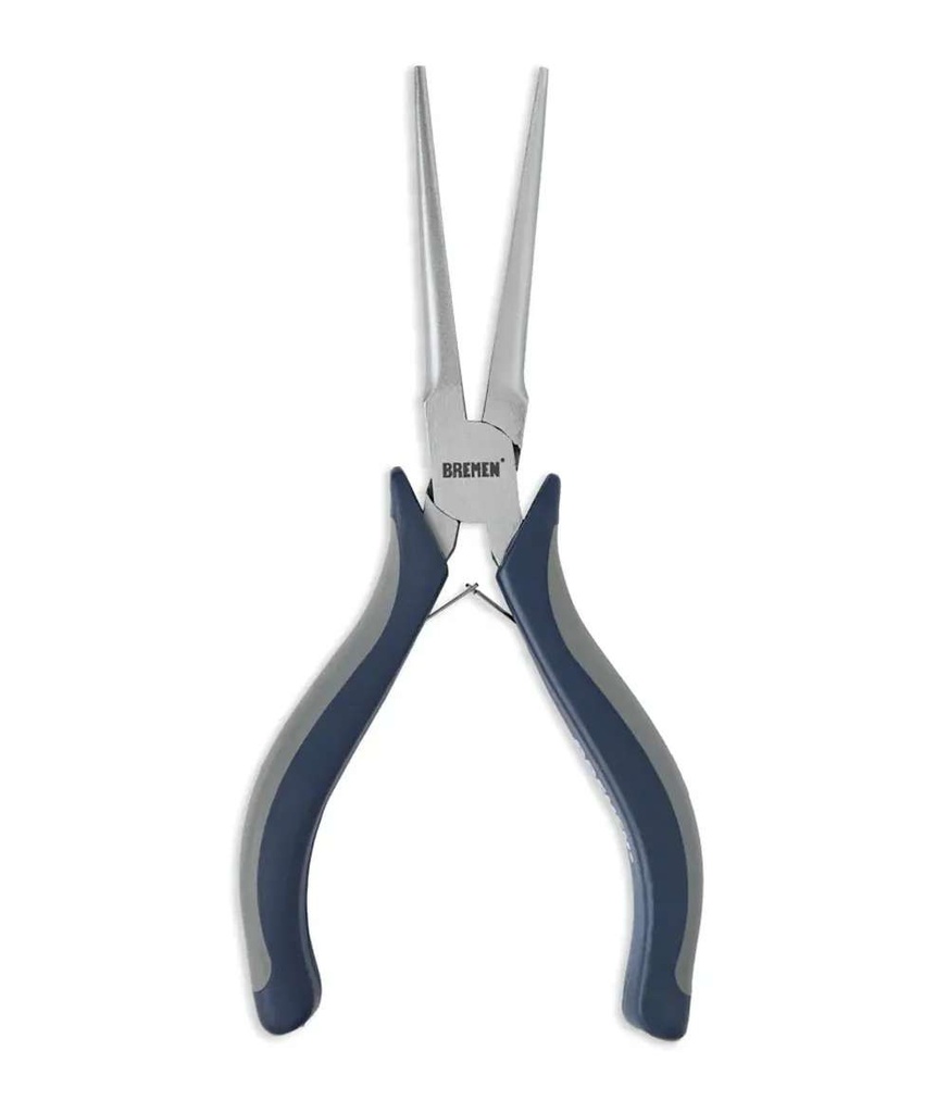 PINZA MEDIA CAÑA AGUJA ELECTRONICA 5” BREMEN® (6571)