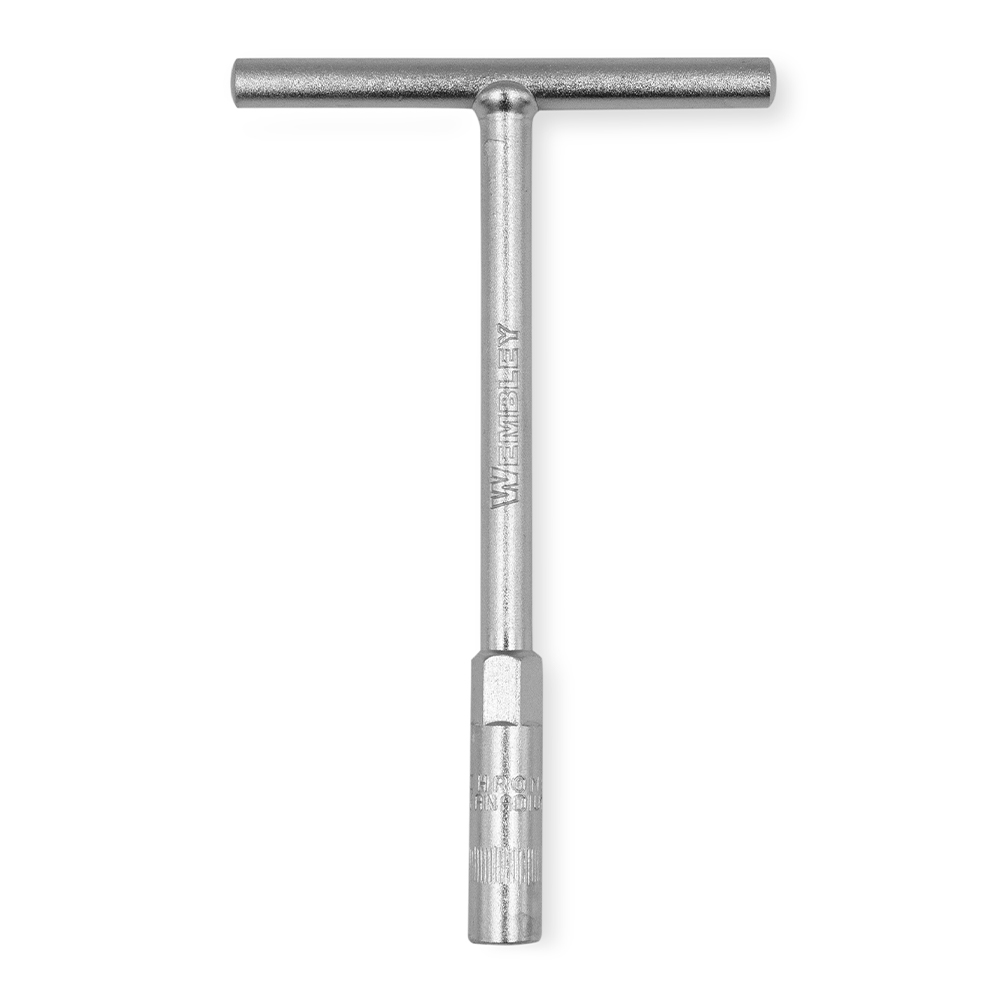 LLAVE "T" HEXAGONAL WEMBLEY  [CORTA]   8mm (Cr Va) (6479)