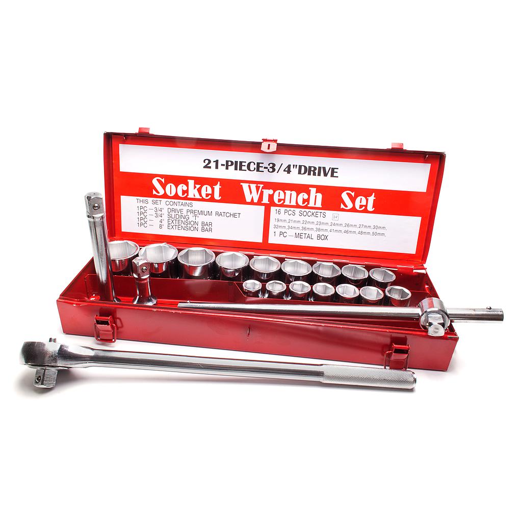 JGO.TUBOS x 21PZ.(3/4") mm (19-50mm) WEMBLEY® (180)