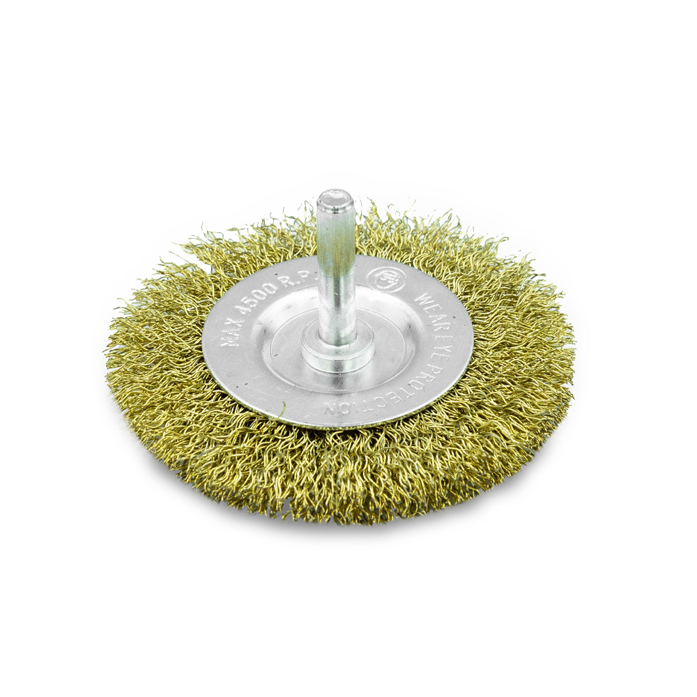 CEPILLO CIRC.  3" RIZADO (con Perno P/Taladro) BREMEN® (3419)