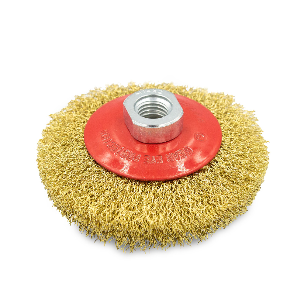 CEPILLO Ctro. Deprimido   4"  RIZADO (Amoladora Ang.) BREMEN® (3454)