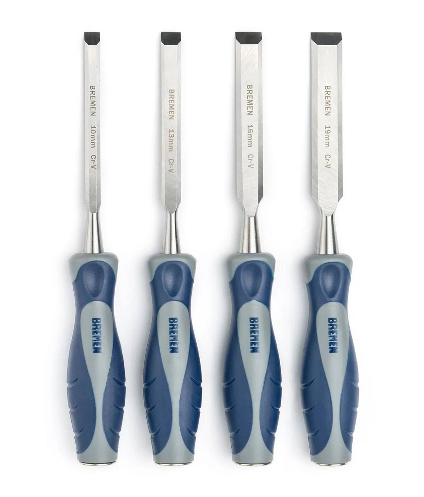 FORMON en Jgo x 4 Pzs   [10, 13, 16 & 19mm] (Cr-V y Mango TPR) BREMEN® (7676)