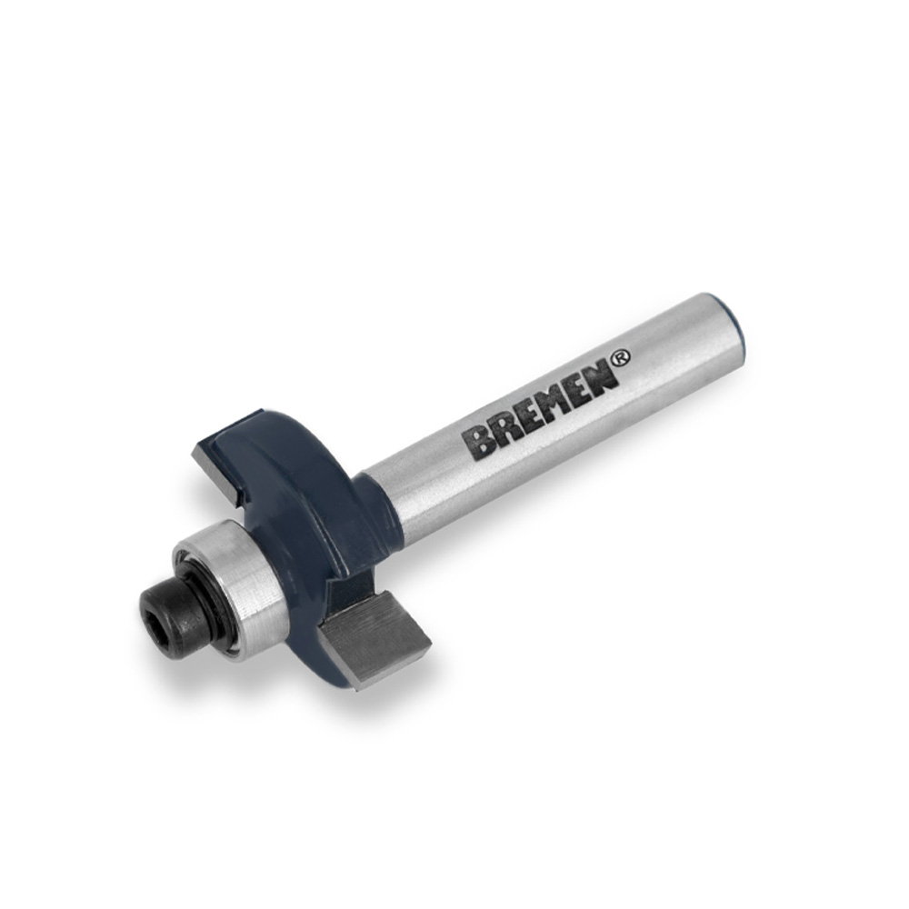 FRESA para ROUTER (RANURA)Para fresa muelle cod.7641) 1/4"x7/8"x6mm BREMEN® (7640)