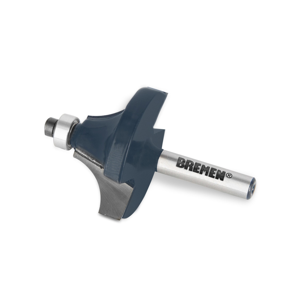 FRESA para ROUTER (REDONDEAR ESQUINAS) 1/4"x1 1/2" BREMEN® (7630)