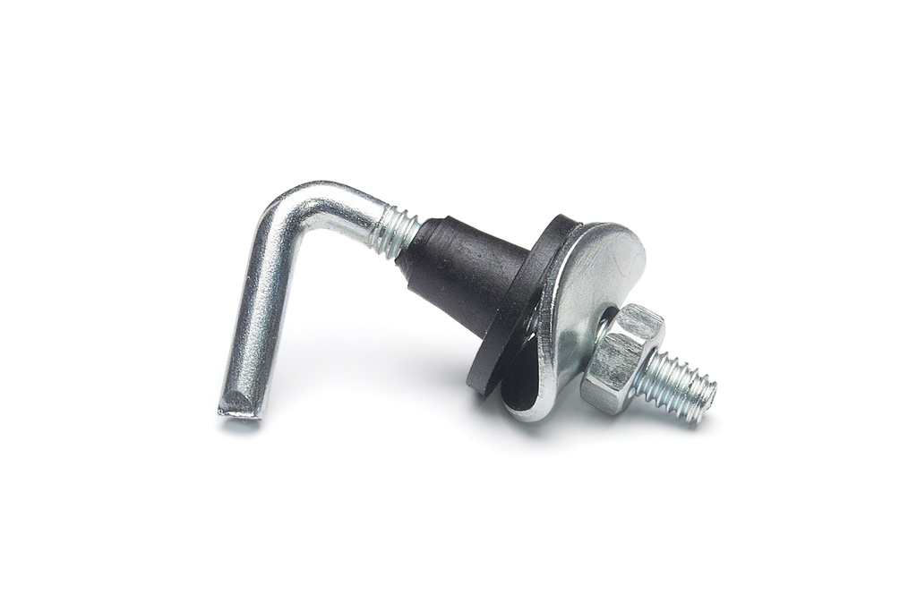GANCHO p/TECHO &quot;J&quot; ¼&quot;x50mm por CENTENA(T (4273)