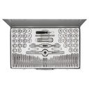 MACHOS & COJINETES en JGO Milimétrico [74 Pzs] Caja Metal BREMEN® (7754)