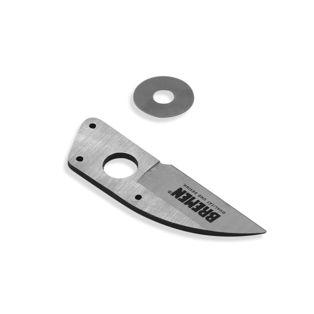 REP.TIJERA P/PODAR DE 8 1/2" CON YUNQUE RECTO PROFESIONAL (Cuchilla, Arandela) BREMEN® (7751)