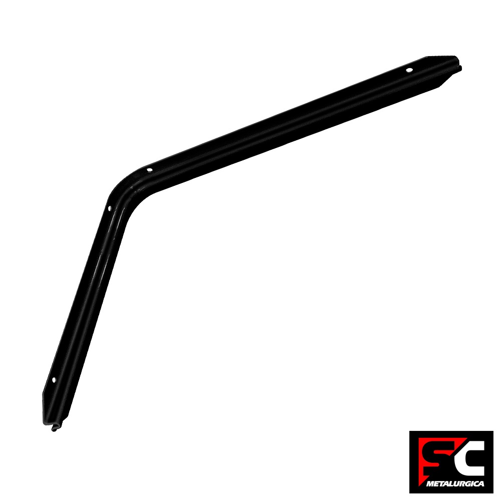 SOPORTE ESTANTE "422" NEGRO 150x200 mm.