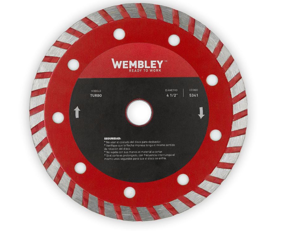 DISCO DIAM. WEMBLEY 4-½"   Combinado (TURBO) (5341)