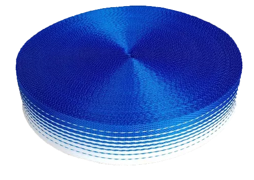 CINTA TEJIDA AZUL 6 cm. MONOFILAMENTO (50 mts.)