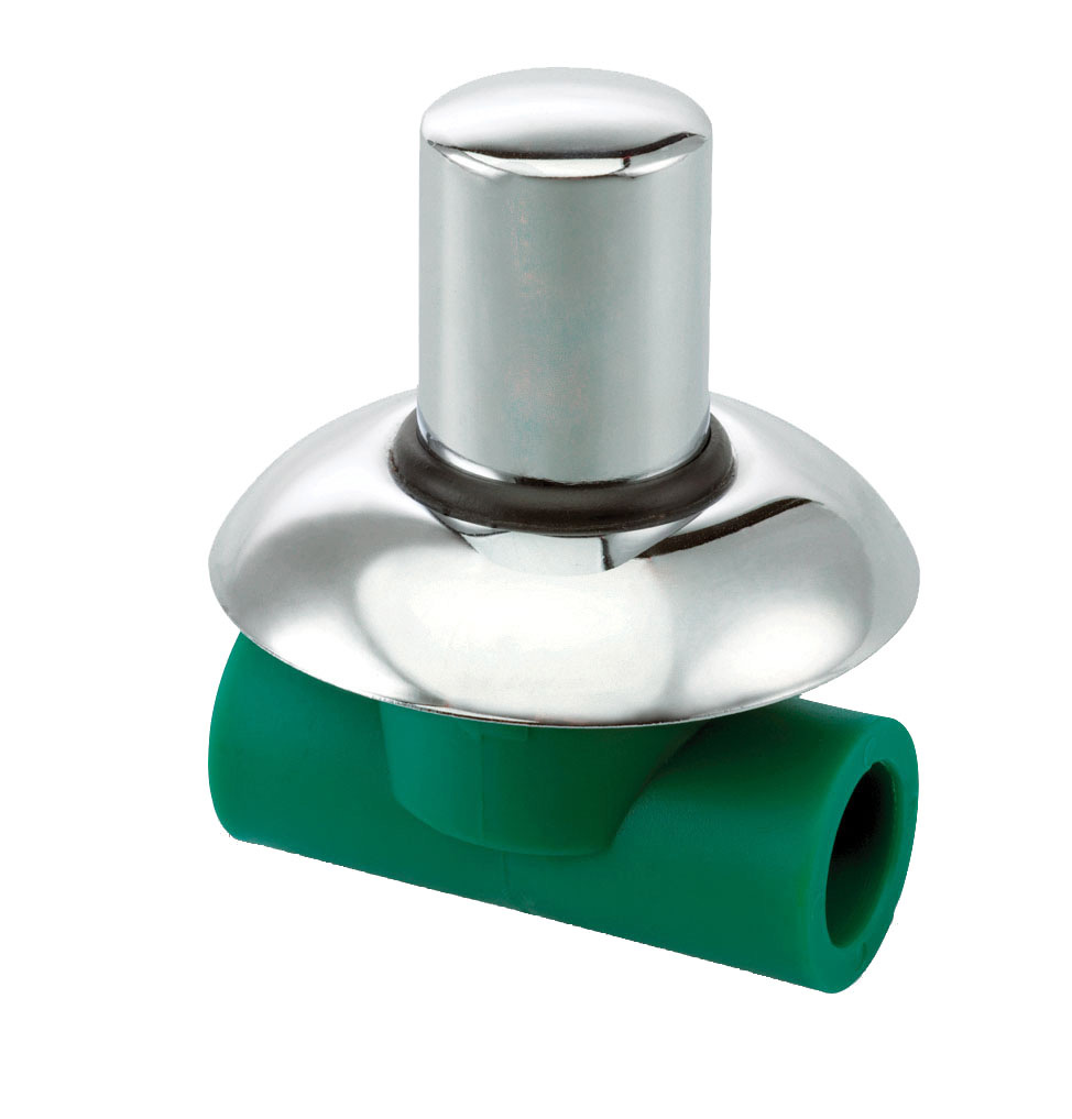 LLAVE DE PASO COMPACTA 32 mm. CON CAMPANA