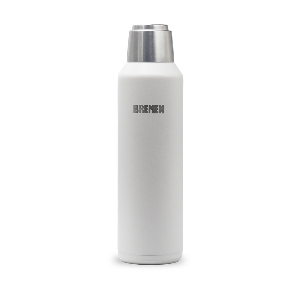 TERMO 1L AC.INOX. TAPA MAGNETICA  GRIS BREMEN® BREMEN® (8201)