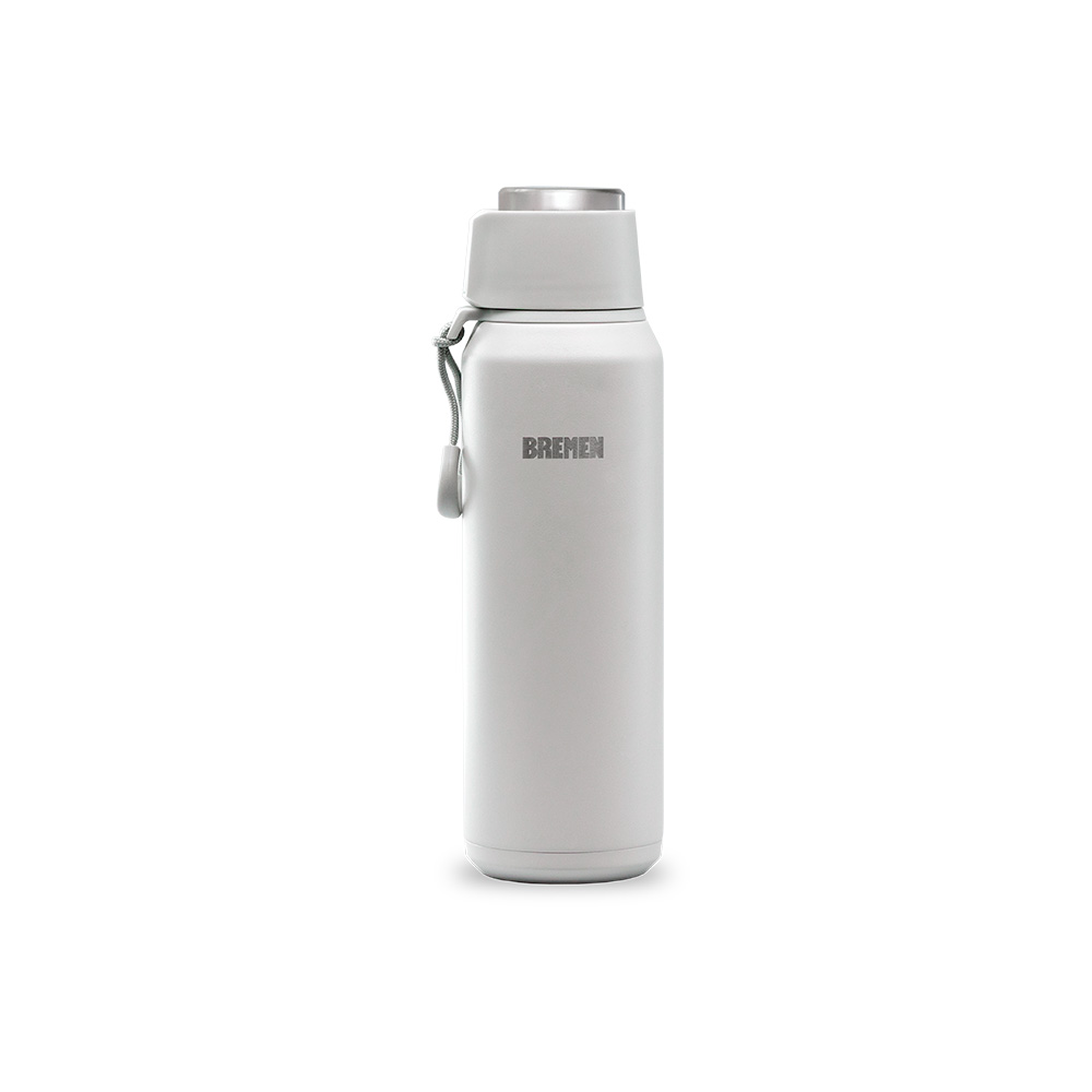 TERMO 600cc Acero Inoxidable GRIS BREMEN® (8210)