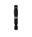ADAPTADOR IMPACTO 1/4" Hexagonal x 1/4" Cuadrado Macho ( 50mm) [3 unid] BREMEN® (7872)