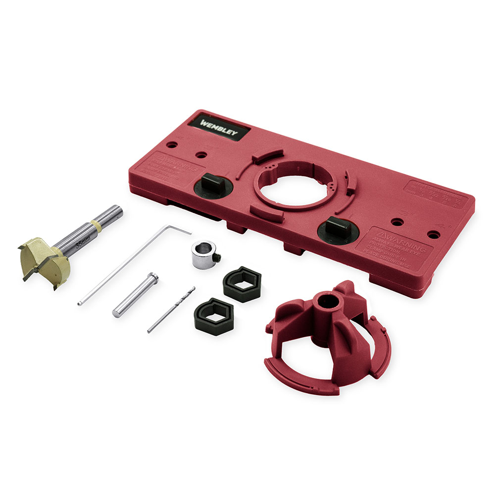 PLANTILLA INSTALACIÓN DE BISAGRAS ø 35mm WEMBLEY® (7934)