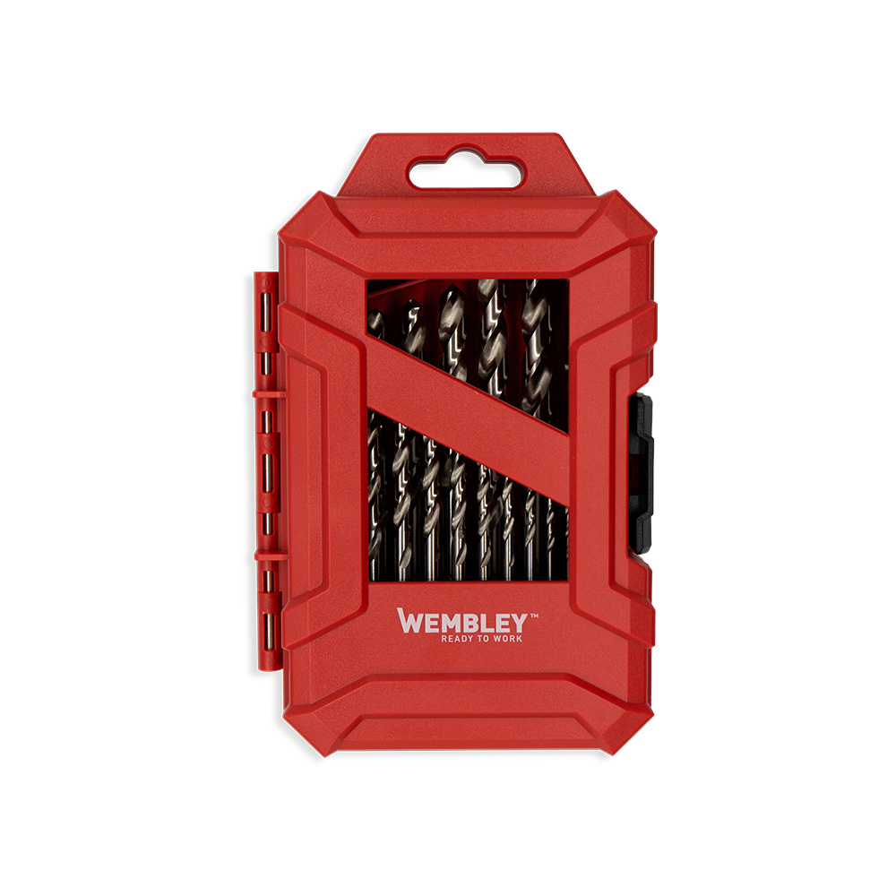 MECHA HSS (Acero Rápido) [Juego x 19Pzs](1-10mm) WEMBLEY® (8182)