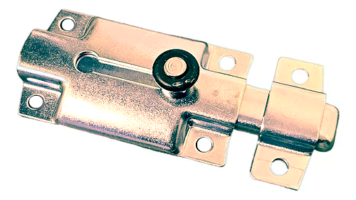 PASADOR MOD. 108 - 72 x 42 mm. BRONCEADO TRABA RESORTE