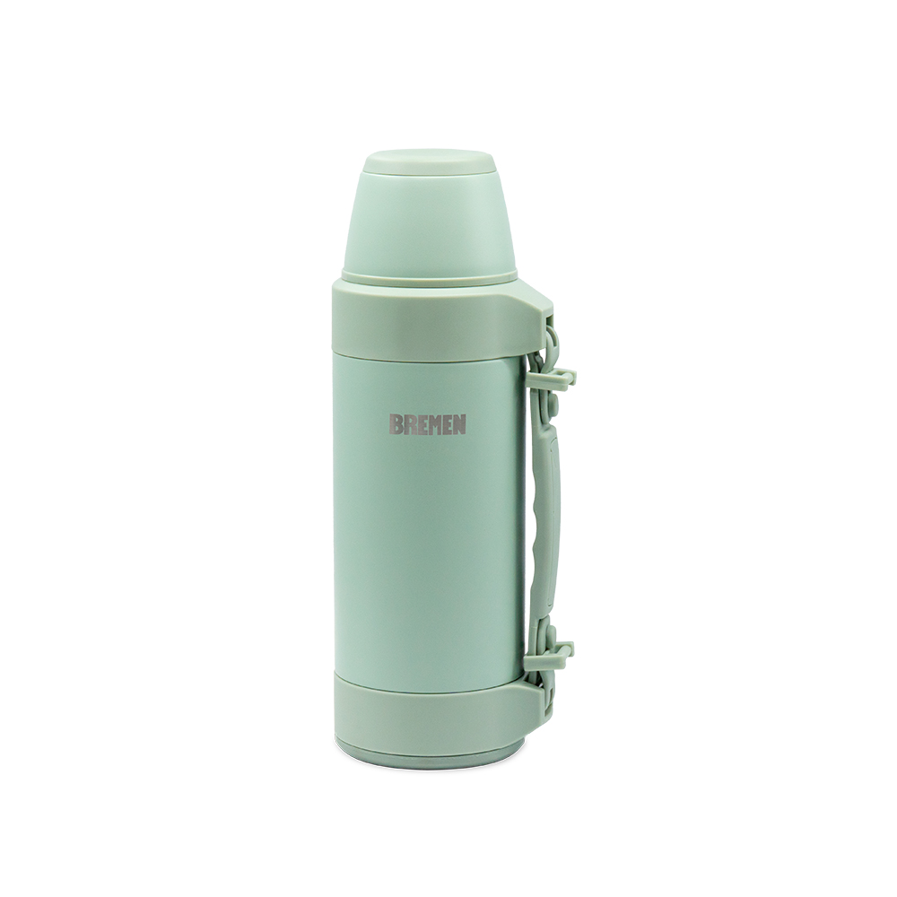 TERMO 1,2 LITROS VERDE ACERO INOX. BREMEN® (8221)