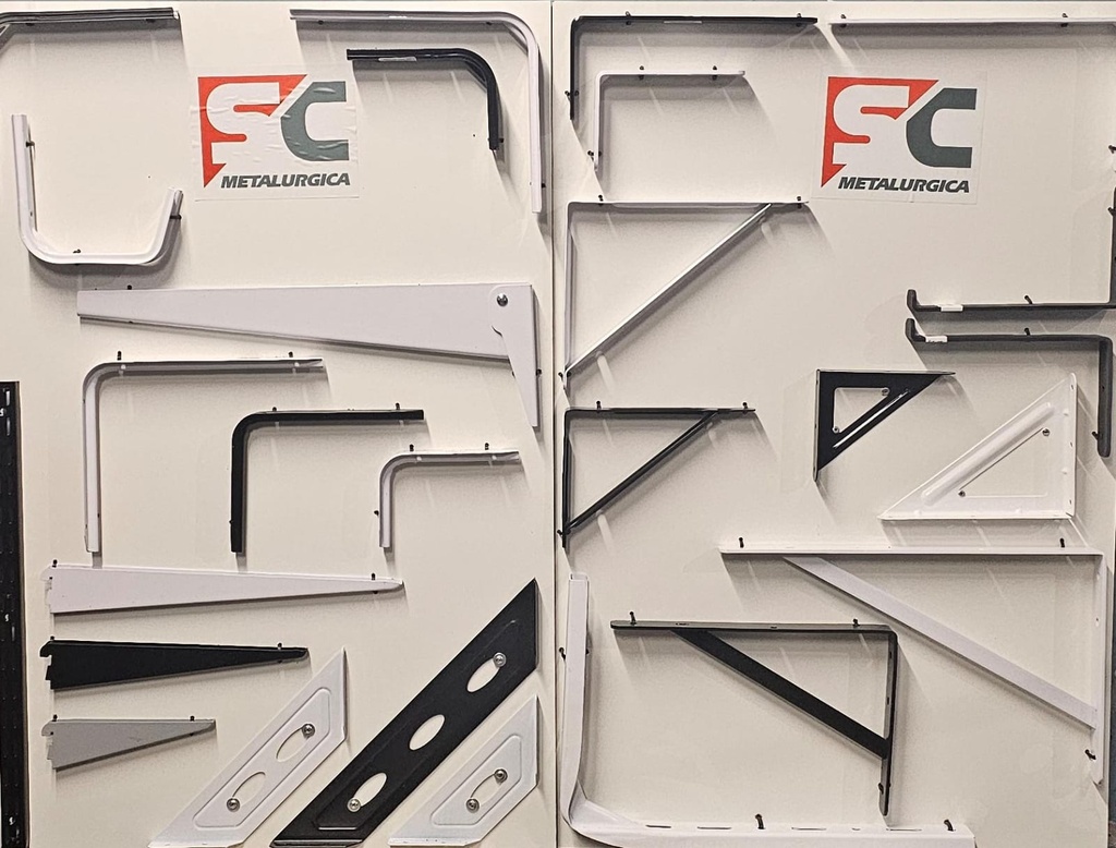 EXHIBIDOR SOPORTES 2 tableros "SC"