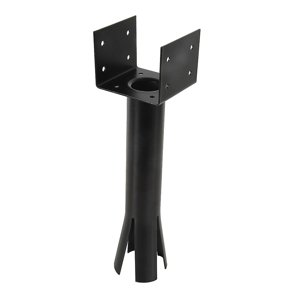 BASE COLUMNA AMURAR 5 X 5" NEGRA