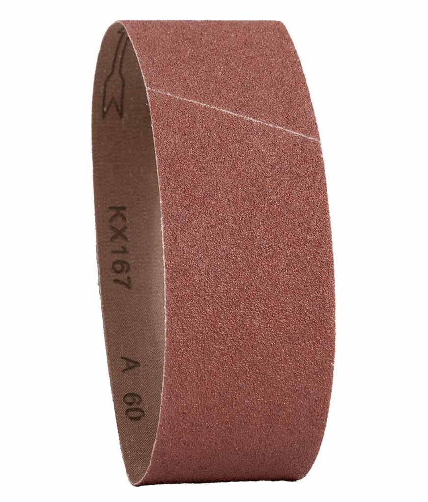 Lija de Banda 100x915mm [Grano 150]  x 5 uni [Oxido de Aluminio] BREMEN® (8375)