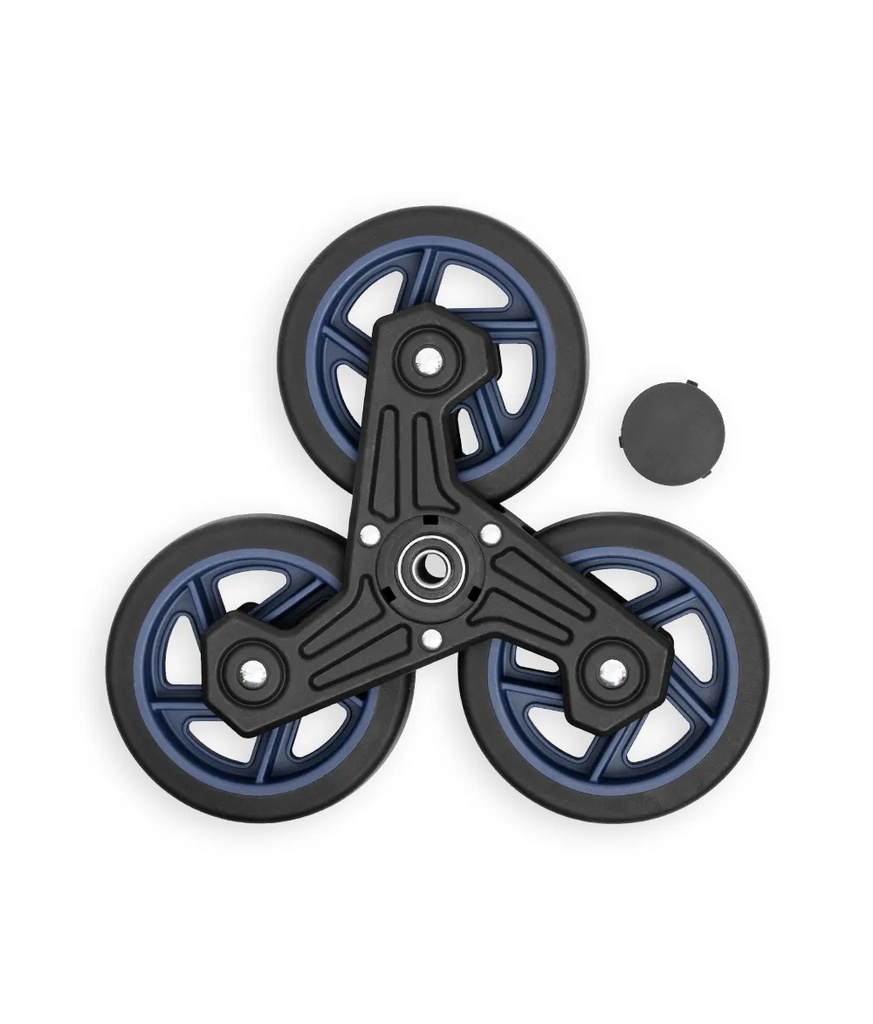 CARRO PLEGABLE CARGA HORIZONTAL/VERTICAL 150KG BREMEN® = repuesto rueda trasera (Cod 8640) (8642)