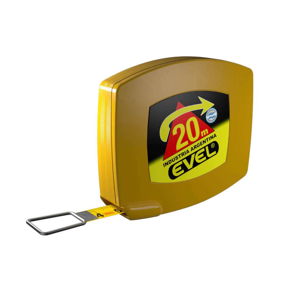 CINTA METRICA PROFESIONAL 20 mts. x 11mm. AM. EVEL® (220)