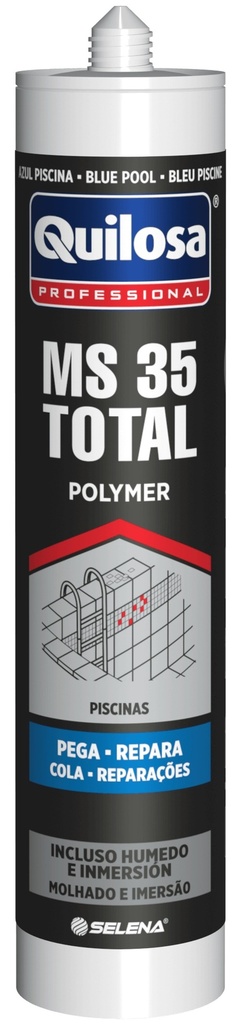 ADHESIVO Y SELLADOR MS-35 TOTAL AZUL 300 ml. QUILOSA (10051572)