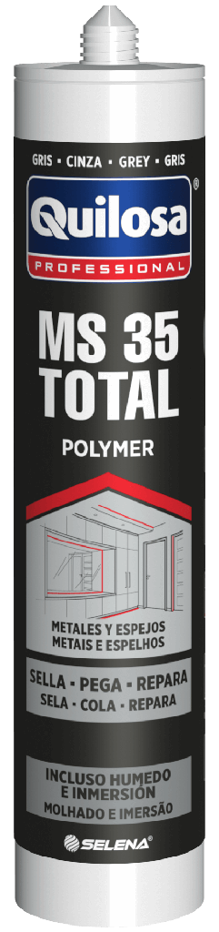 ADHESIVO Y SELLADOR MS-35 TOTAL GRIS 300 ml. QUILOSA (10043791)