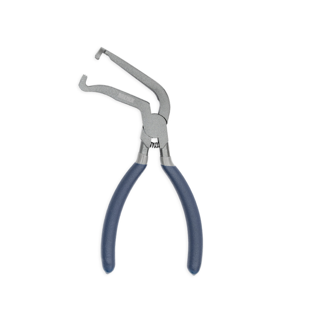 AUT.PINZA PARA CONECTORES ELECTRICOS ACODADA (200mm) BREMEN® (8509)